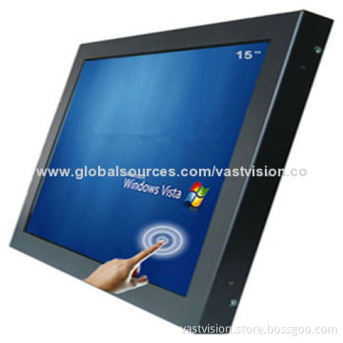 15-inch Open Frame Industrial LED Monitors
